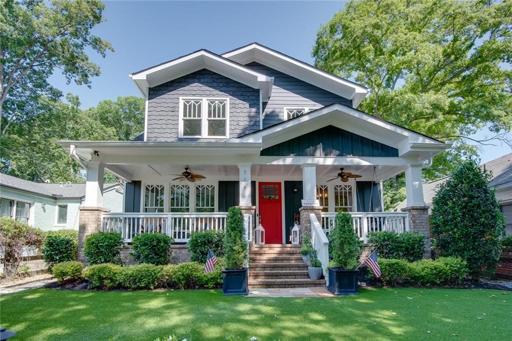 5 bedroom, 3 bathroom, 3,072 sq ft single family residence sold at 2296 Oakview Road, Atlanta, GA 30317