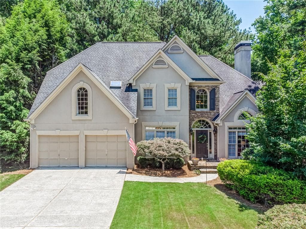 5 bedroom, 4 bathroom, 4,599 sq ft single family residence sold at 3207 At The Oak Tree, Woodstock, GA 30189