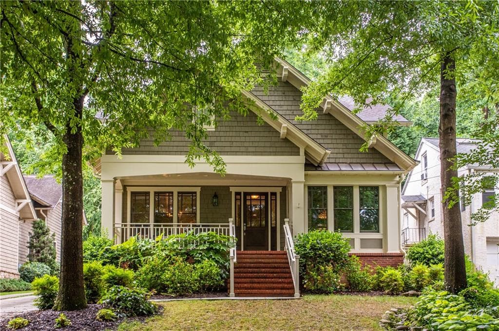 5 bedroom, 5 bathroom, 4,415 sq ft single family residence sold at 1739 Coventry Road, Decatur, GA 30030