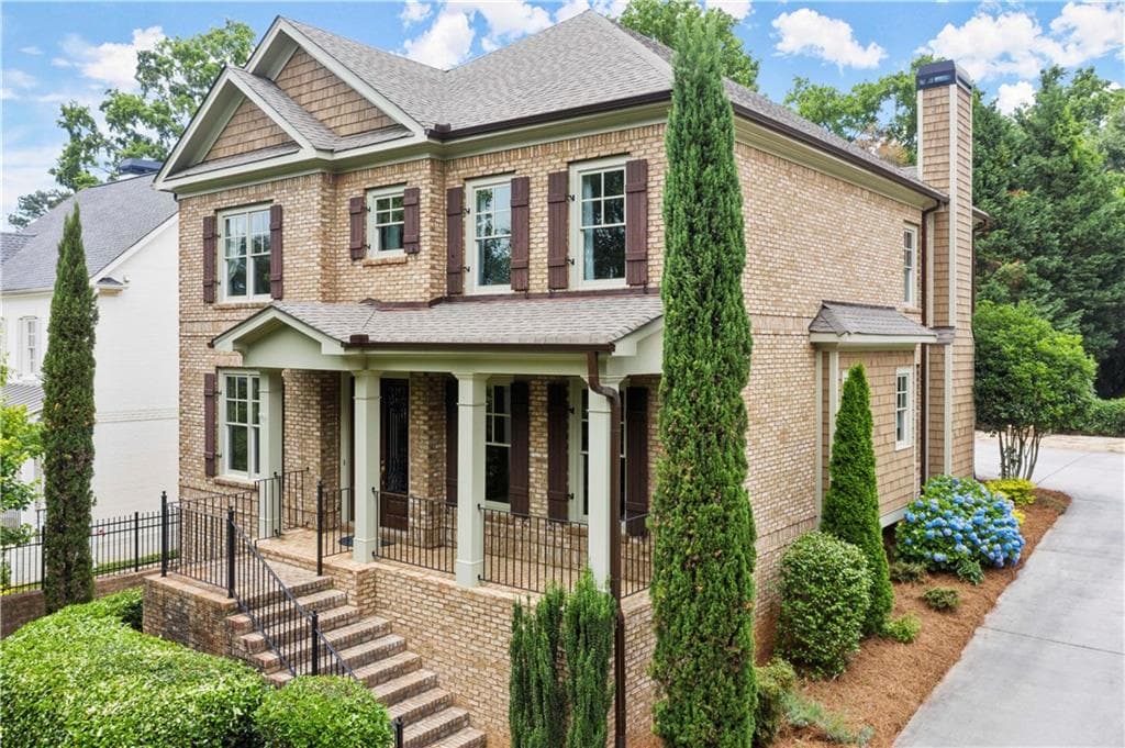 4 bedroom, 5 bathroom, 3,855 sq ft single family residence sold at 86 W Belle Isle Road, Atlanta, GA 30342