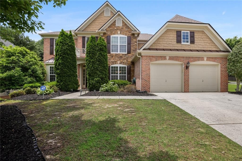 5 bedroom, 3 bathroom, 2,713 sq ft single family residence sold at 326 Harmony Lake Drive, Canton, GA 30115