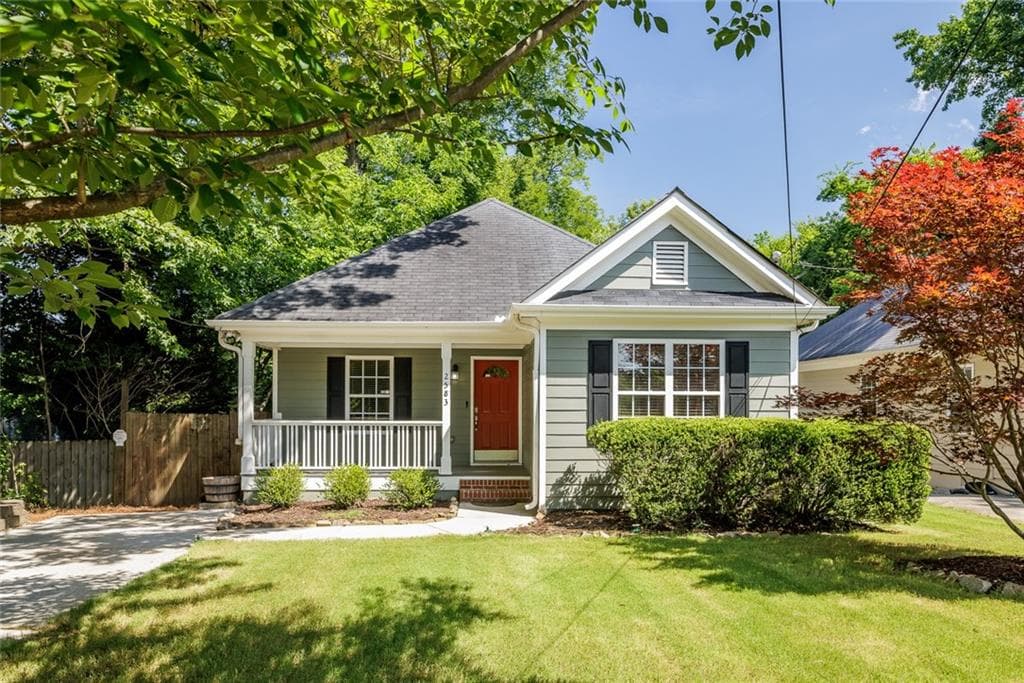 3 bedroom, 2 bathroom, 1,236 sq ft single family residence sold at 2583 Church Street, Atlanta, GA 30318