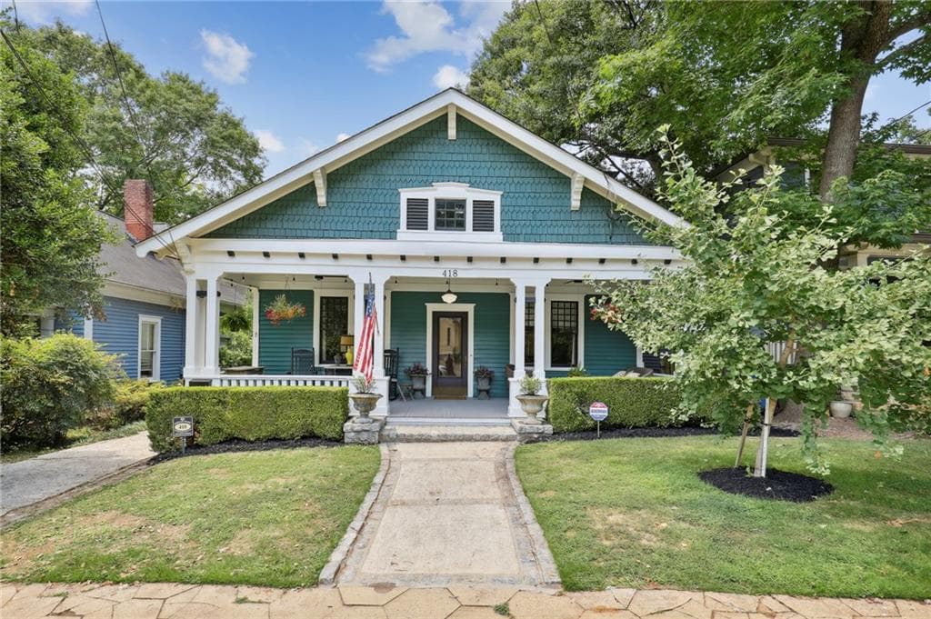 6 bedroom, 4 bathroom, 3,661 sq ft single family residence sold at 418 Sinclair Avenue, Atlanta, GA 30307