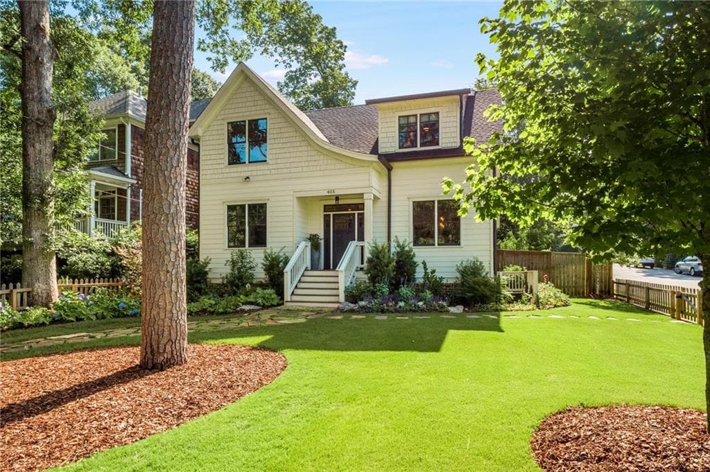 6 bedroom, 5 bathroom, 4,365 sq ft single family residence sold at 405 Sycamore Drive, Decatur, GA 30030