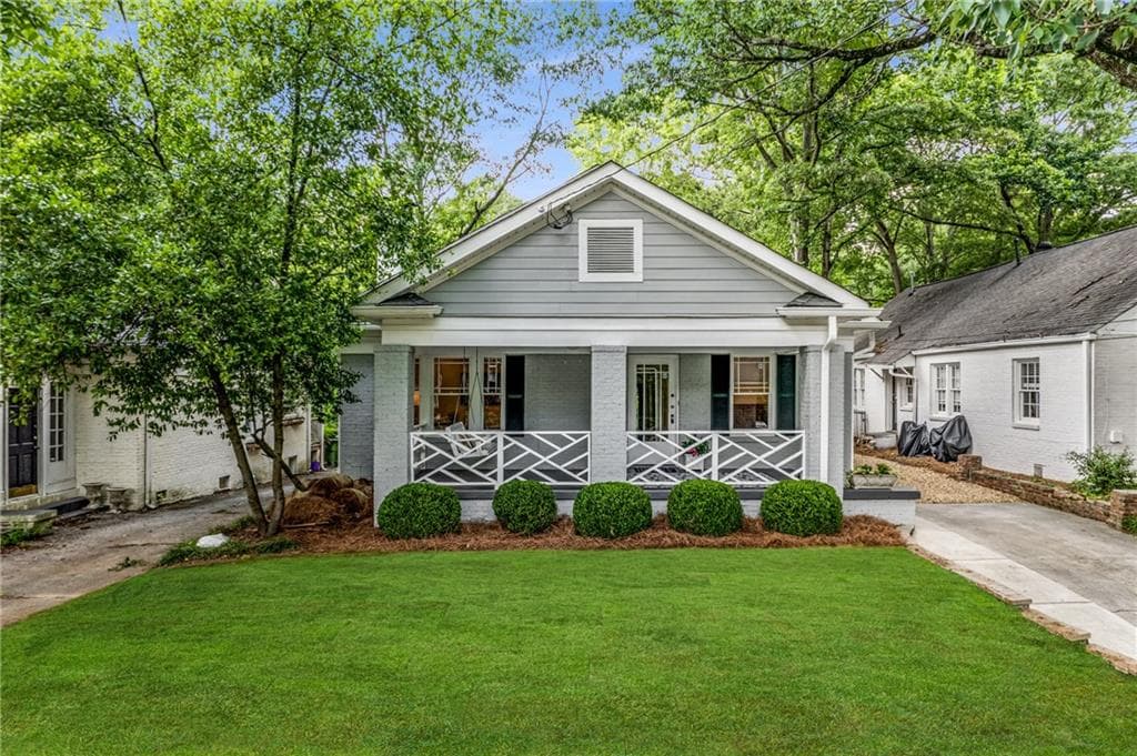 3 bedroom, 2 bathroom, 1,456 sq ft single family residence sold at 172 Springdale Drive, Atlanta, GA 30305