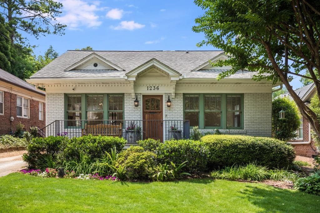 3 bedroom, 2 bathroom, 1,918 sq ft single family residence sold at 1236 Lanier Boulevard, Atlanta, GA 30306