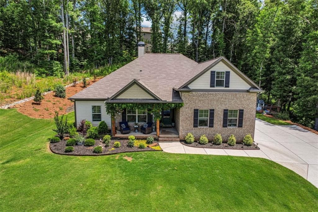 3 bedroom, 2 bathroom, 2,591 sq ft single family residence sold at 67 Blue Sky Drive, Dawsonville, GA 30534