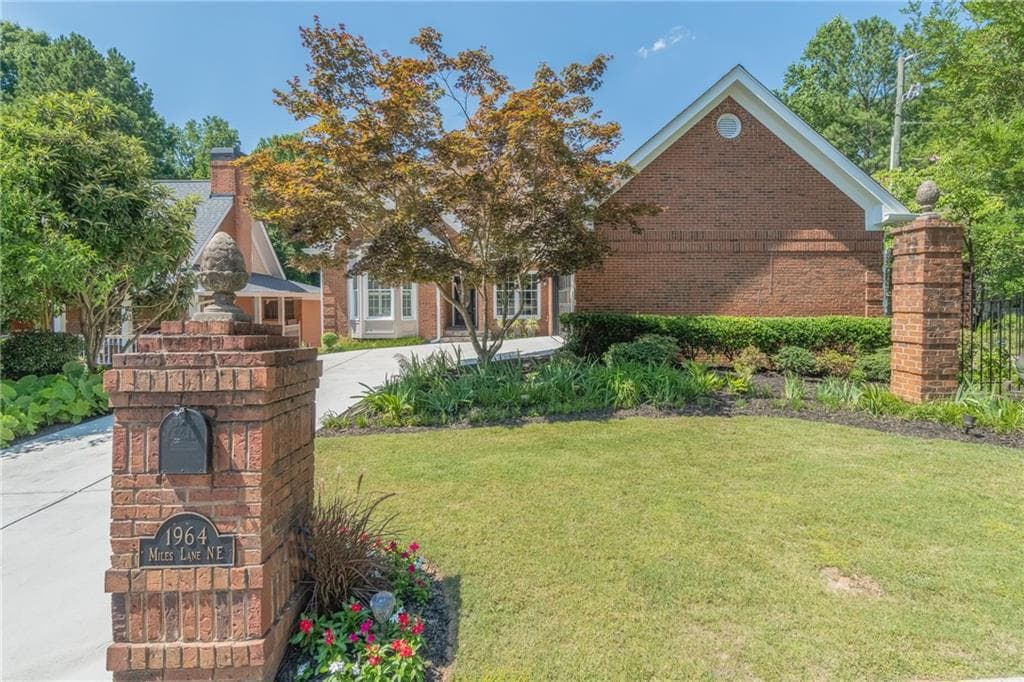 6 bedroom, 4 bathroom, 4,739 sq ft single family residence sold at 1964 Miles Lane, Atlanta, GA 30329