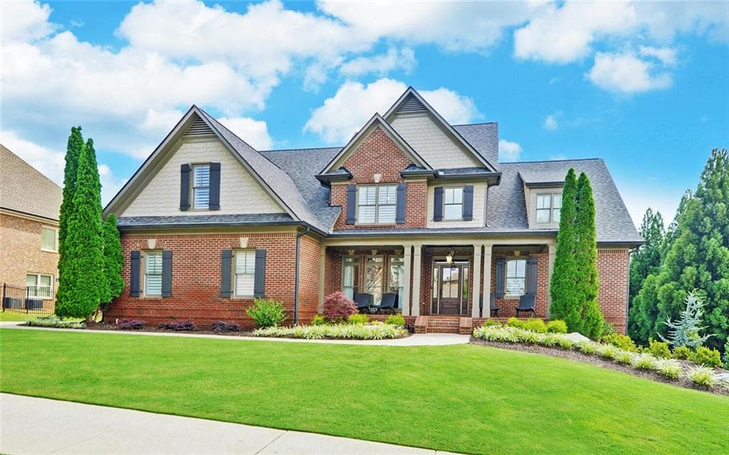 5 bedroom, 5 bathroom, 6,354 sq ft single family residence sold at 166 Slate Drive, Buford, GA 30518