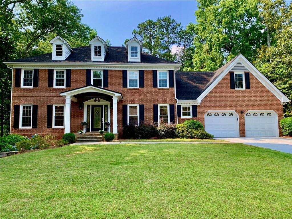 4 bedroom, 4 bathroom, 3,001 sq ft single family residence sold at 3550 Saxon Way, Marietta, GA 30062