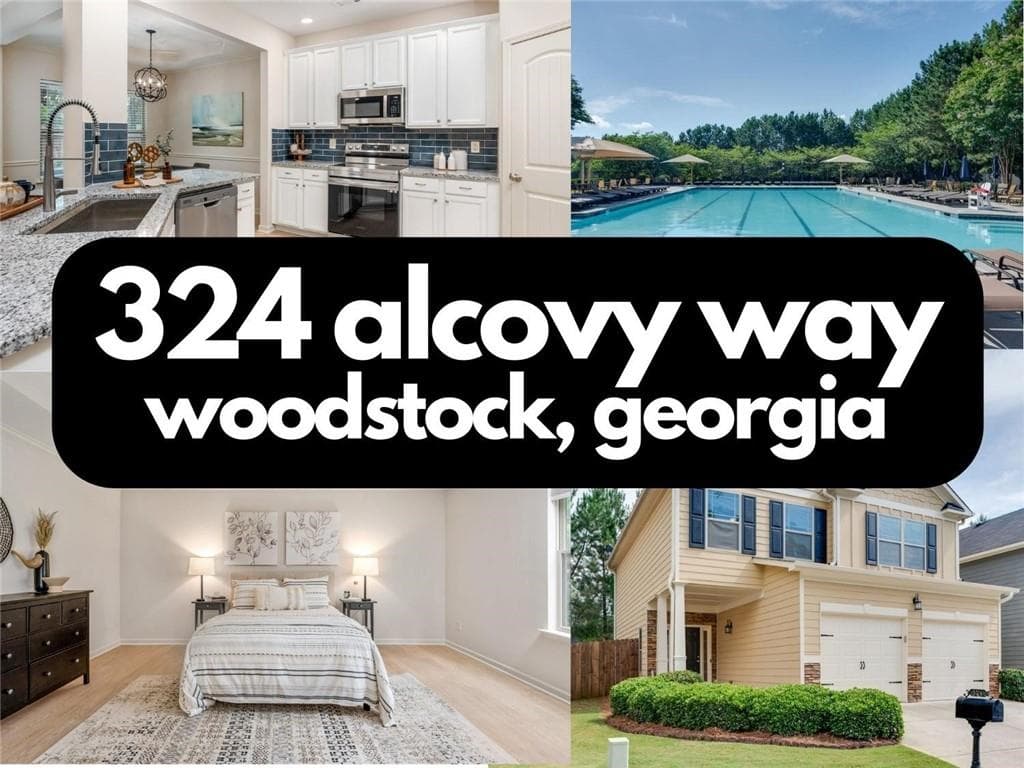 324 Alcovy Way, Woodstock, GA 30188 — most recent listing photo