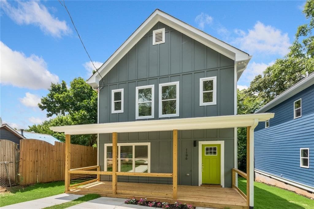 4 bedroom, 3 bathroom, 2,170 sq ft single family residence sold at 1196 Warfield Street, Atlanta, GA 30318