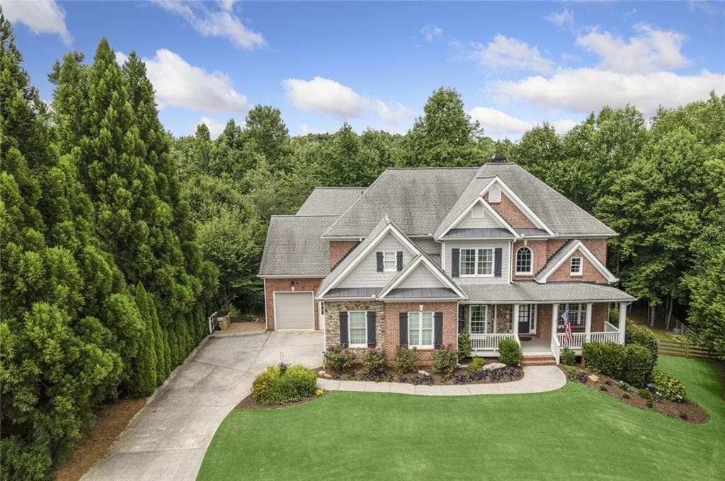 6 bedroom, 5 bathroom, 5,190 sq ft single family residence sold at 1429 Orange Shoals Drive, Canton, GA 30115