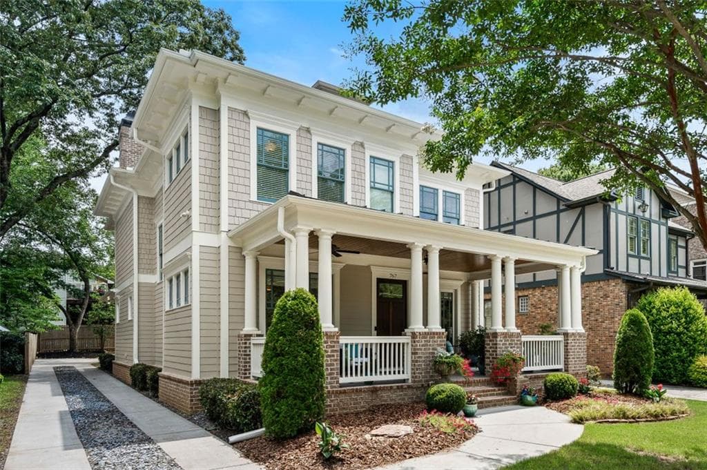 6 bedroom, 5 bathroom, 3,657 sq ft single family residence sold at 767 Drewry Street, Atlanta, GA 30306