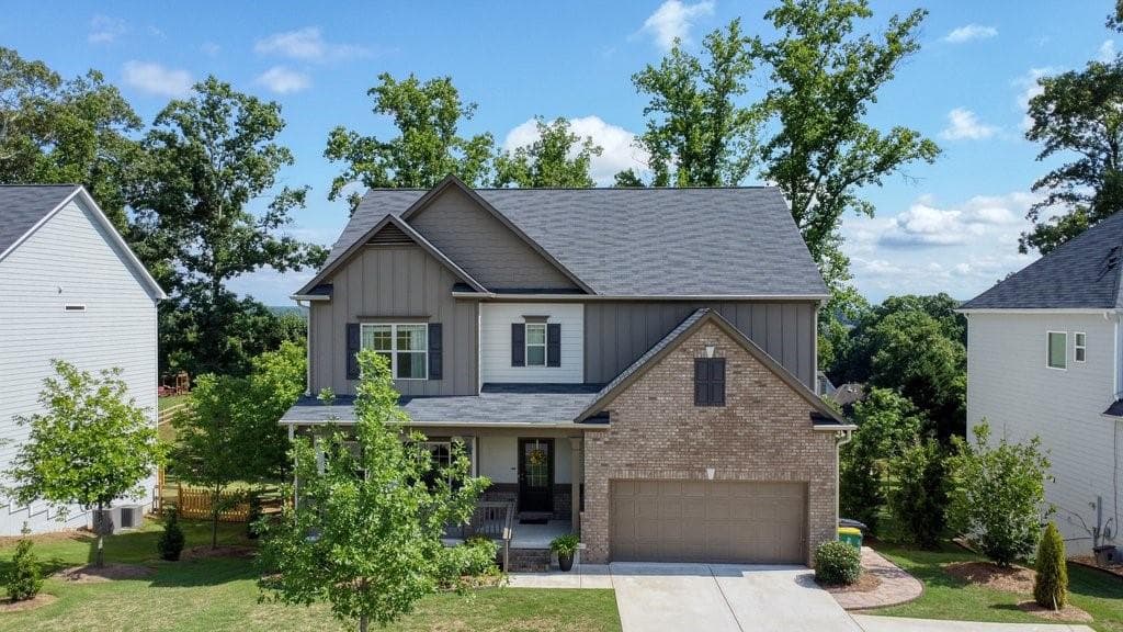6 bedroom, 5 bathroom, 4,562 sq ft single family residence sold at 407 DARNELL Road, Canton, GA 30115