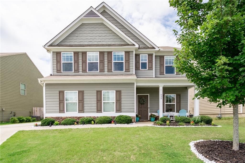 4 bedroom, 3 bathroom, 2,246 sq ft single family residence sold at 433 Blue Sky Circle, Acworth, GA 30102