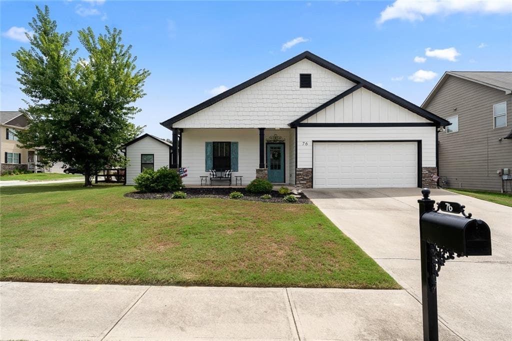 3 bedroom, 2 bathroom, 2,115 sq ft single family residence sold at 76 Holsteiner Lane, Dallas, GA 30132