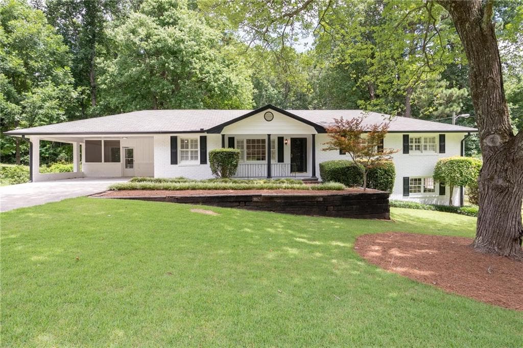 3 bedroom, 2 bathroom, 2,097 sq ft single family residence sold at 4220 HONEYSUCKLE Drive, Smyrna, GA 30082
