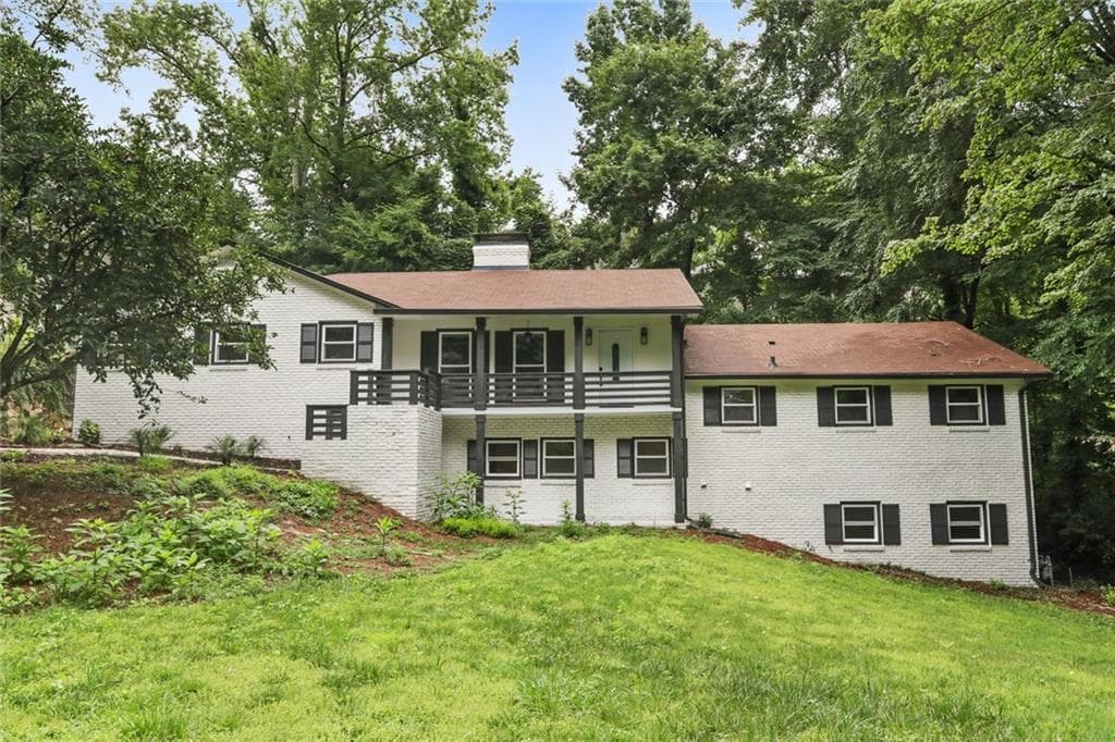 5 bedroom, 3 bathroom, 3,500 sq ft single family residence sold at 4239 Beverly Lane, Atlanta, GA 30342