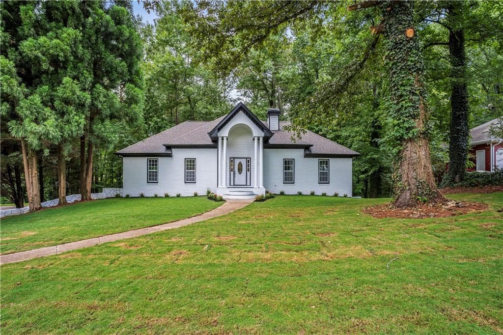 5 bedroom, 3 bathroom, 4,562 sq ft single family residence sold at 3512 Ontario Court, Buford, GA 30519
