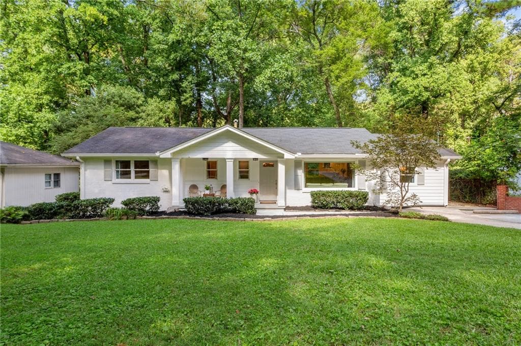 4 bedroom, 2 bathroom, 1,430 sq ft single family residence sold at 2626 Woodacres Road, Atlanta, GA 30345