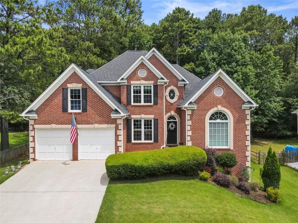 4 bedroom, 4 bathroom, 3,411 sq ft single family residence sold at 325 Shady River Trace, Roswell, GA 30076