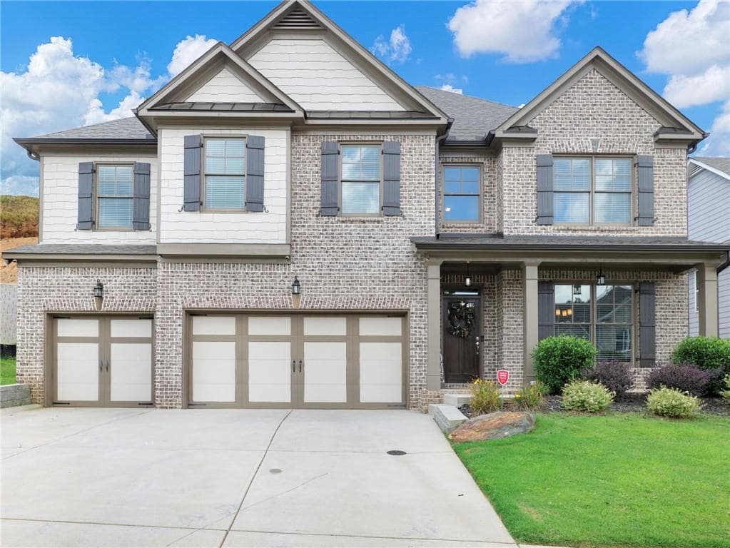 5 bedroom, 3 bathroom, 3,352 sq ft single family residence sold at 4789 Sierra Creek Drive, Hoschton, GA 30548