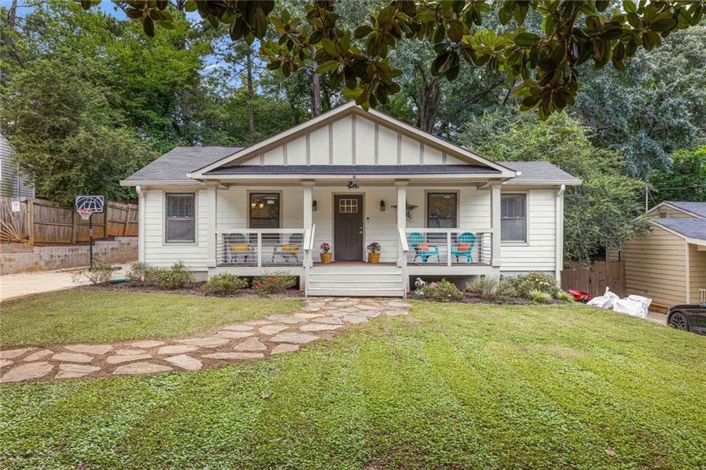 3 bedroom, 3 bathroom, 1,706 sq ft single family residence sold at 1660 Cecile Avenue, Atlanta, GA 30316