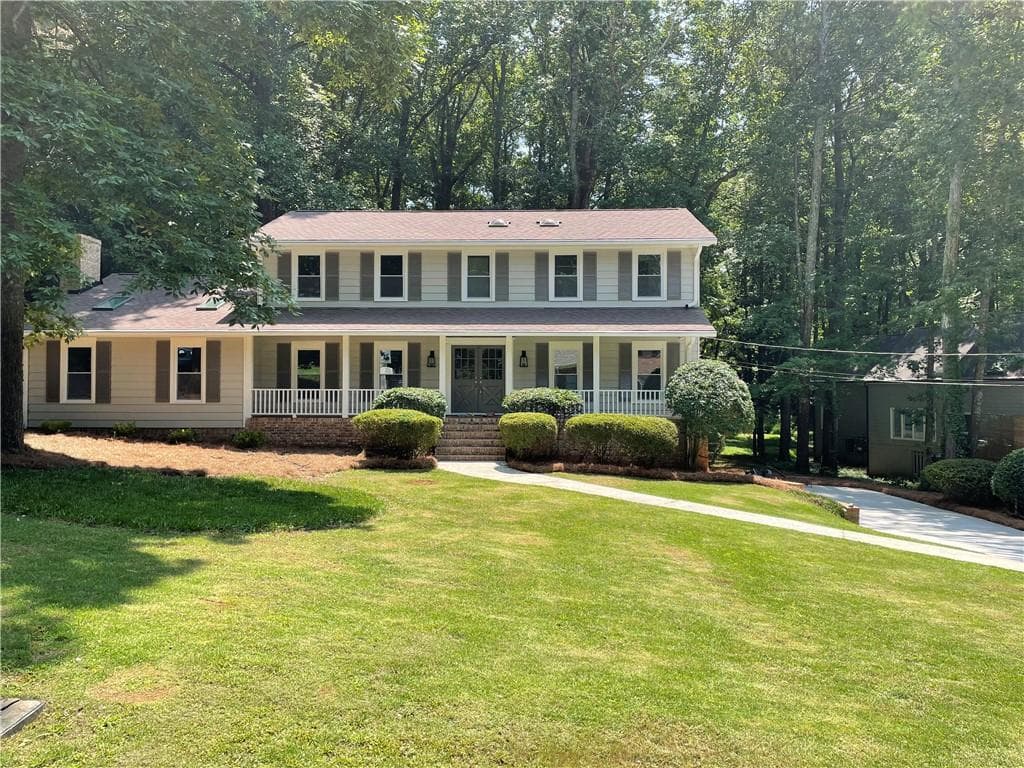 4 bedroom, 4 bathroom, 3,872 sq ft single family residence sold at 5467 Bunky Way, Atlanta, GA 30338