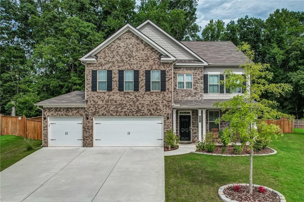 4 bedroom, 3 bathroom, 3,016 sq ft single family residence sold at 1881 Hanwoo Lane, Powder Springs, GA 30127
