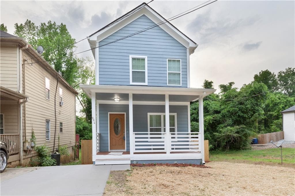 3 bedroom, 3 bathroom, 1,656 sq ft single family residence sold at 864 Mildred Place, Atlanta, GA 30318