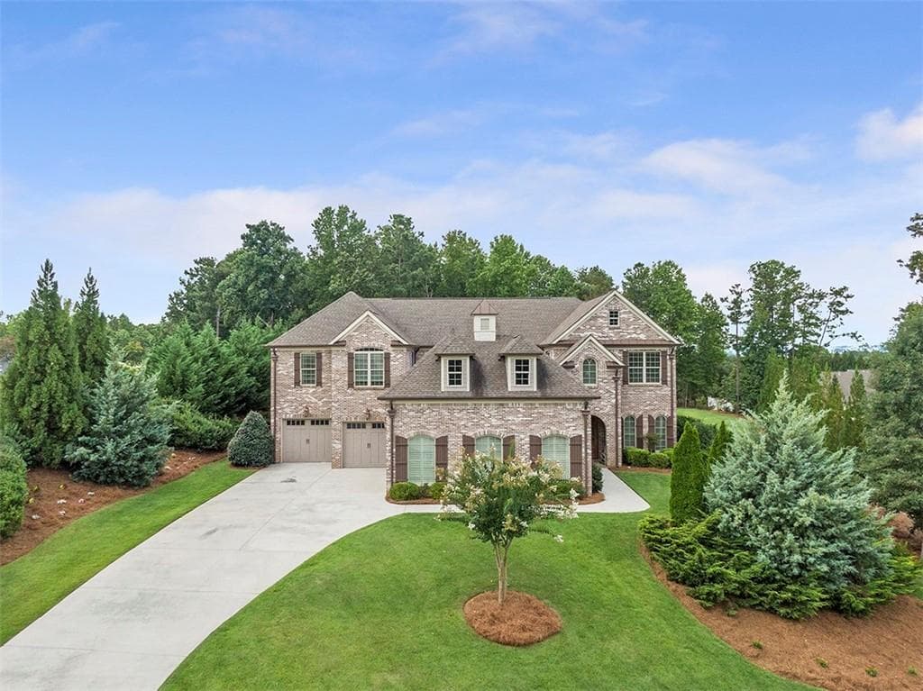 6 bedroom, 7 bathroom, 6,101 sq ft single family residence sold at 6509 Snug Harbor Court, Flowery Branch, GA 30542