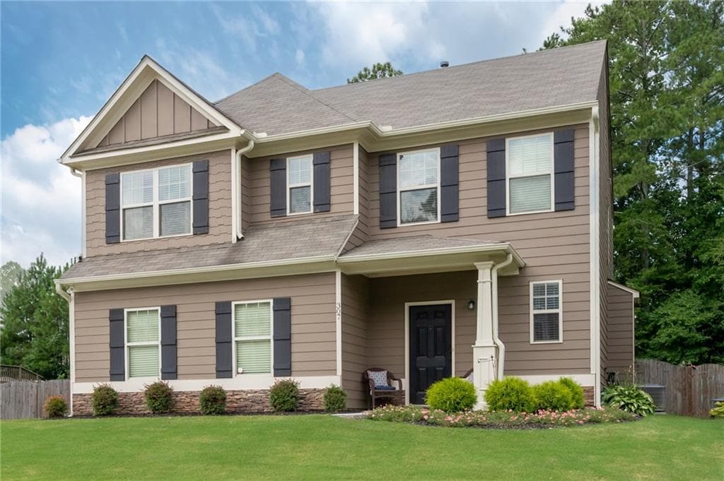 3 bedroom, 3 bathroom, 1,930 sq ft single family residence sold at 307 High Water Court, Acworth, GA 30102