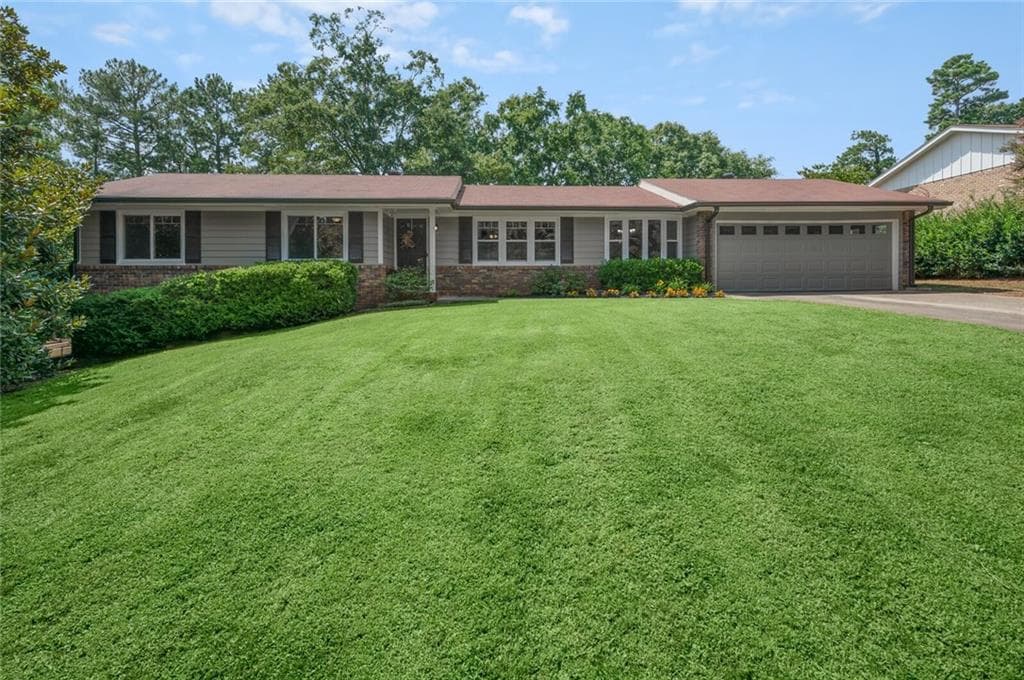 4 bedroom, 3 bathroom, 2,299 sq ft single family residence sold at 1105 Old Forge Drive, Roswell, GA 30076