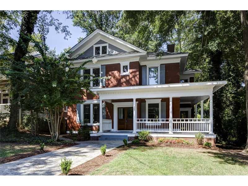 4 bedroom, 2,742 sq ft single family residence sold at 522 Moreland Avenue, Atlanta, GA 30307