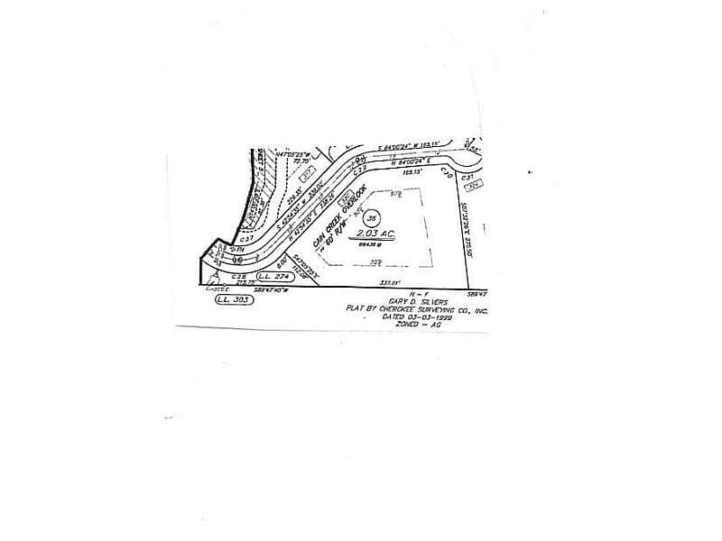single family residence sold at Lot 36 Cain Creek Overlook, Ball Ground, GA 30107