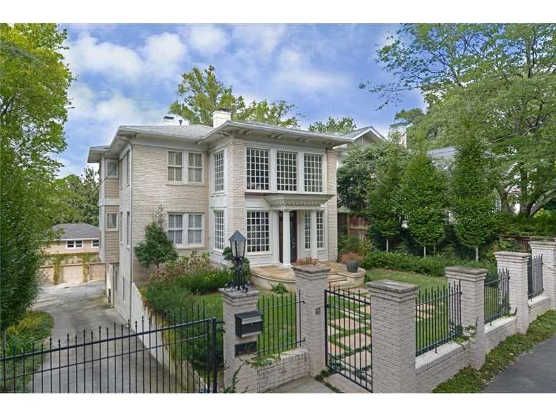 5 bedroom, 5,472 sq ft single family residence sold at 6 Walker Terrace, Atlanta, GA 30309