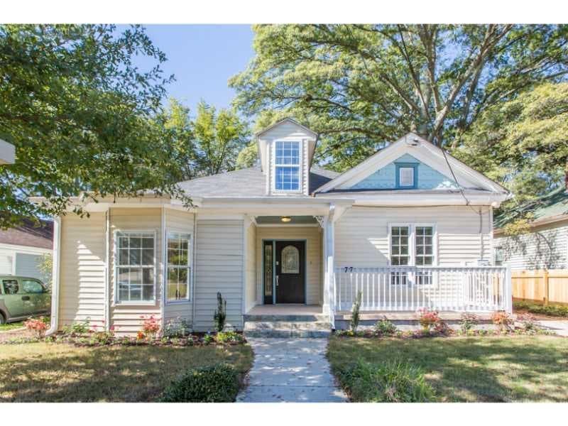 5 bedroom single family residence sold at 77 Whitefoord Avenue, Atlanta, GA 30317