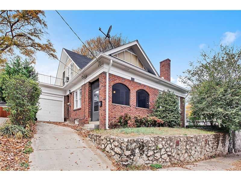 2 bedroom single family residence sold at 800 Barnett Street, Atlanta, GA 30306