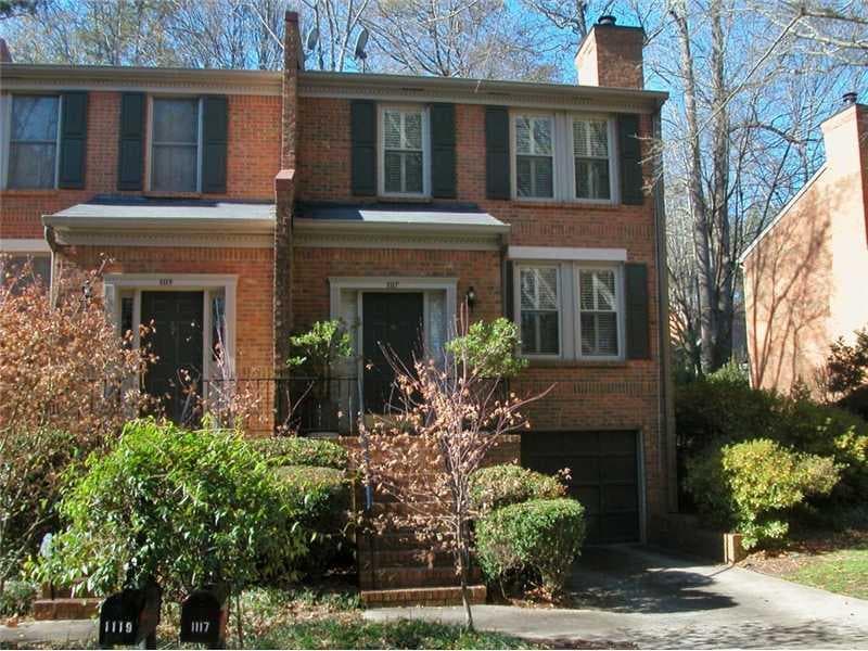 2 bedroom, 1,460 sq ft townhouse sold at 1117 Morningside Place 1117, Atlanta, GA 30306