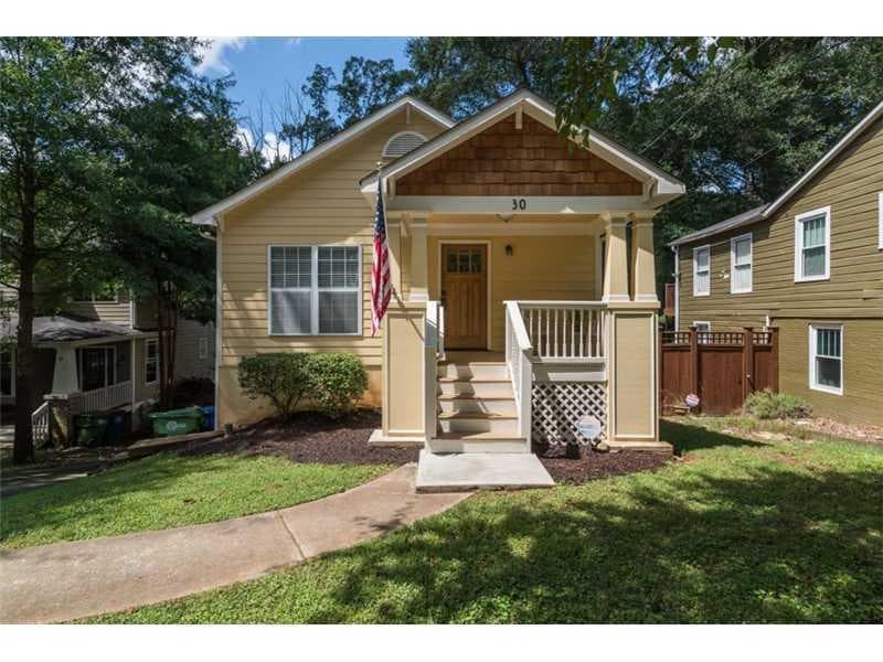 2 bedroom single family residence sold at 30 Lakeview Drive, Atlanta, GA 30317