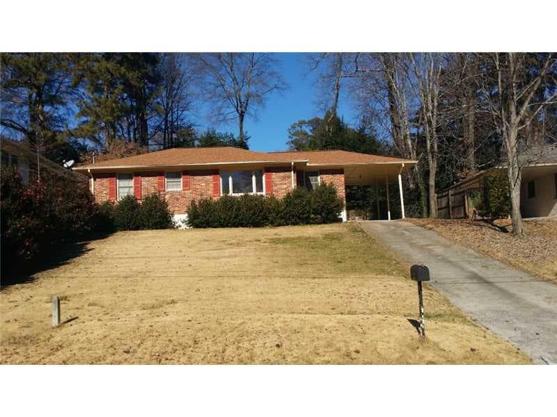 3 bedroom, 1,100 sq ft single family residence sold at 1282 Fairhill Lane, Brookhaven, GA 30319