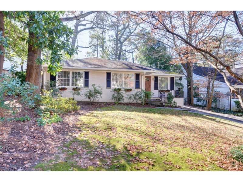 3 bedroom single family residence sold at 529 E Wesley Road, Atlanta, GA 30305