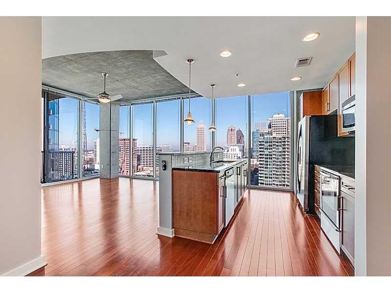 2 bedroom, 1,223 sq ft condominium sold at 855 Peachtree Street 1502, Atlanta, GA 30308