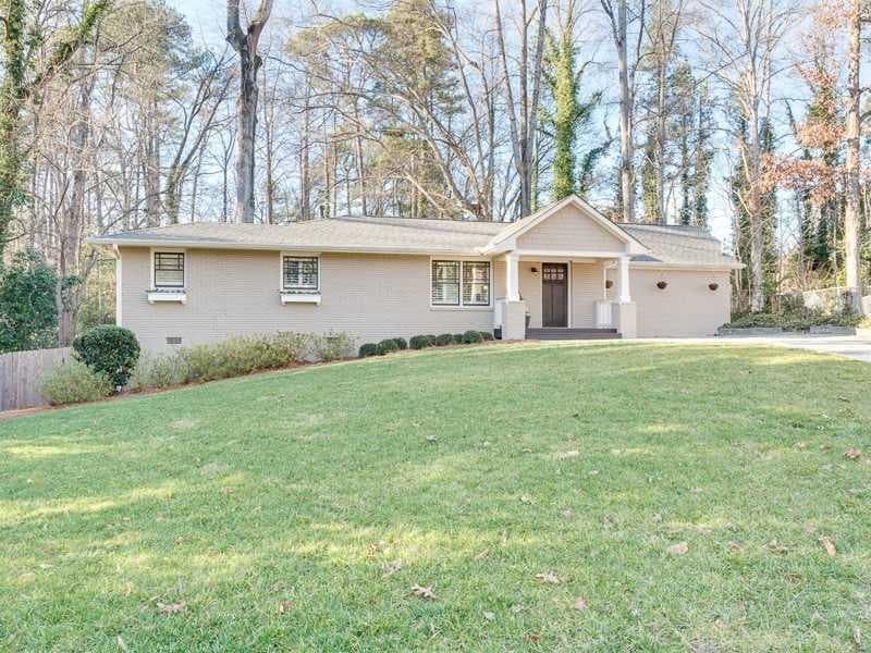 3 bedroom single family residence sold at 2766 Valvedere Drive, Atlanta, GA 30319