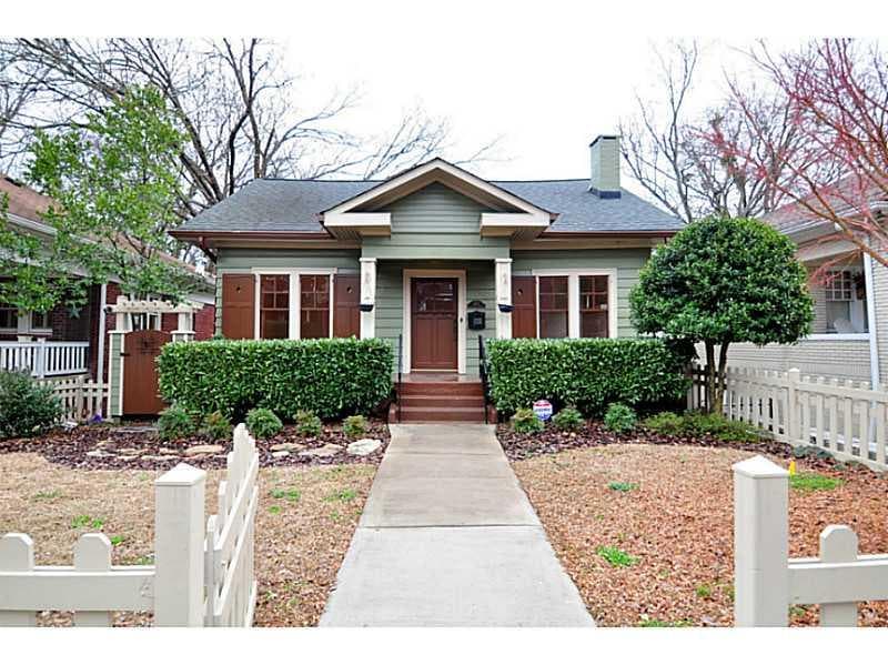 4 bedroom, 2,820 sq ft single family residence sold at 653 Cresthill Avenue, Atlanta, GA 30306