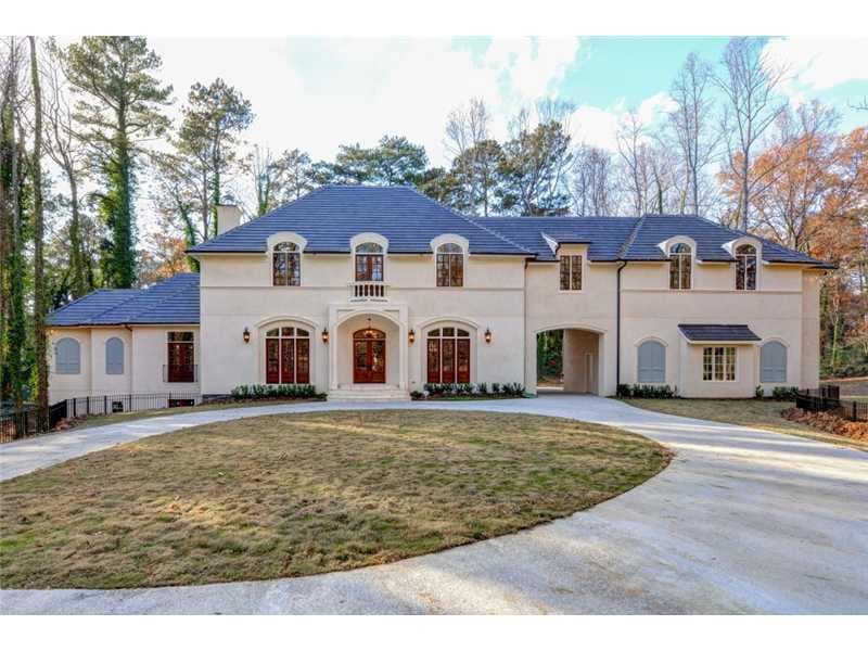 5 bedroom, 7,400 sq ft single family residence sold at 1720 Mount Paran Road, Atlanta, GA 30327