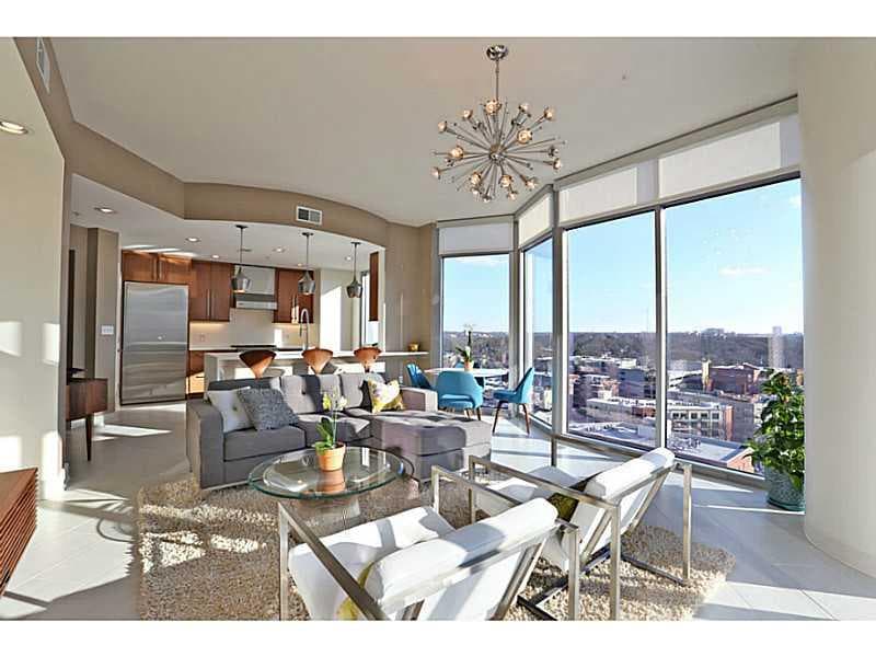 2 bedroom, 1,732 sq ft condominium sold at 222 12th Street 1603, Atlanta, GA 30309
