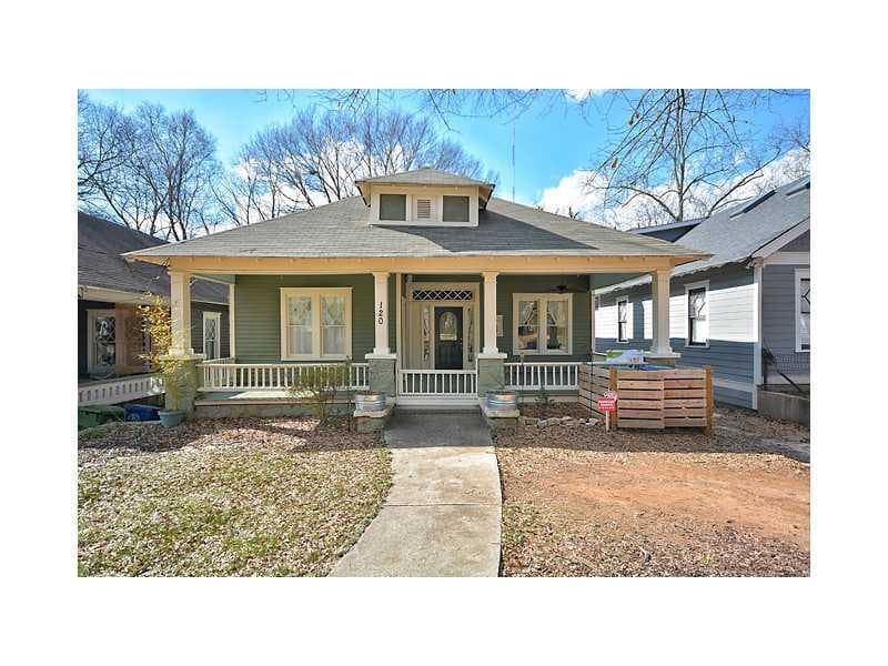 4 bedroom, 1,880 sq ft single family residence sold at 120 Warren Street, Atlanta, GA 30317