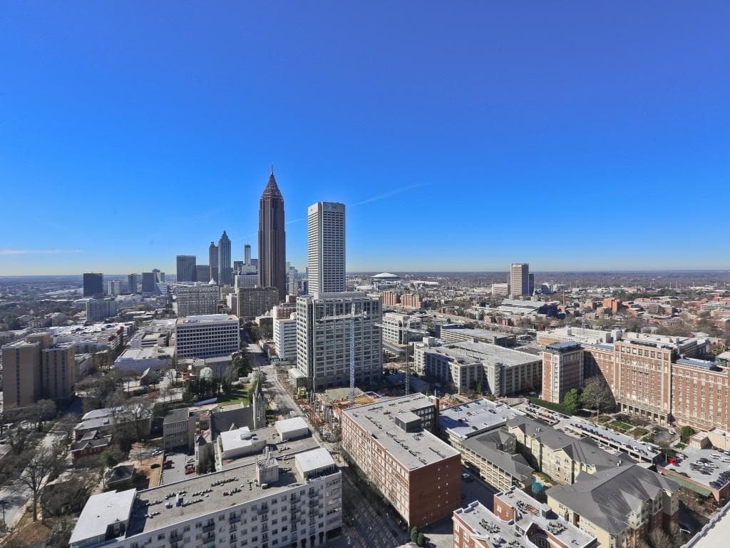 1 bedroom, 838 sq ft condominium sold at 855 Peachtree Street 2911, Atlanta, GA 30308